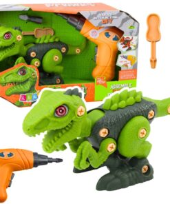 Žalias dinozauras su grąžtu