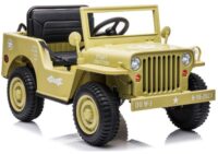 „JH‑103“ khaki 4×4 elektrinė mašina – 12V