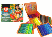 „Little Artist“ 120 vnt. kreidelių rinkinys metalinėje dėžutėje