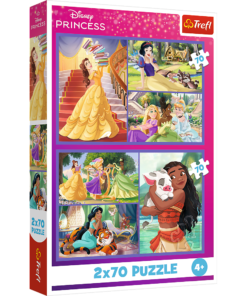 „Pasakiškos dienos“ – Disney Princesės dėlionė 2×70 detalių