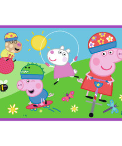 „Peppa žaidimų aikštelėje“ – dėlionė 2×24 detalių