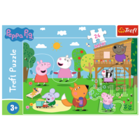 „Smagūs nuotykiai laukymėje“ – Peppa Pig MAXI dėlionė