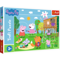„Smagūs nuotykiai laukymėje“ – Peppa Pig MAXI dėlionė