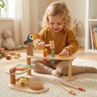 „TOOKY TOY“ edukacinis muzikinis staliukas – „Toucan“.