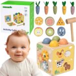„TOOKY TOY“ medinis pavasario edukacinis kubas 5-in-1.