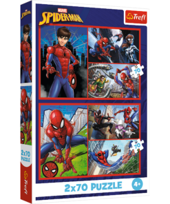 „Voro istorijos“ – Spiderman dėlionė 2×70 detalių
