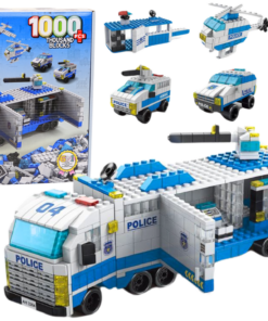 1000 detalių policijos konstruktorius