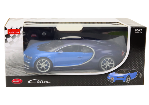 1:14 R/C Bugatti Chiron – mėlynas