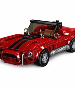 391 detalių klasikinio automobilio konstruktorius su ekspozicine dėže