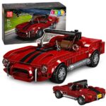 391 detalių klasikinio automobilio konstruktorius su ekspozicine dėže