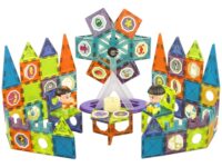 3D magnetinės kaladėlės – 155 detalės
