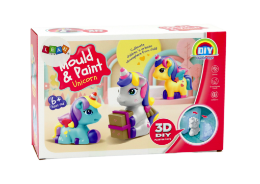 3D vienaragių liejimo ir dažymo rinkinys