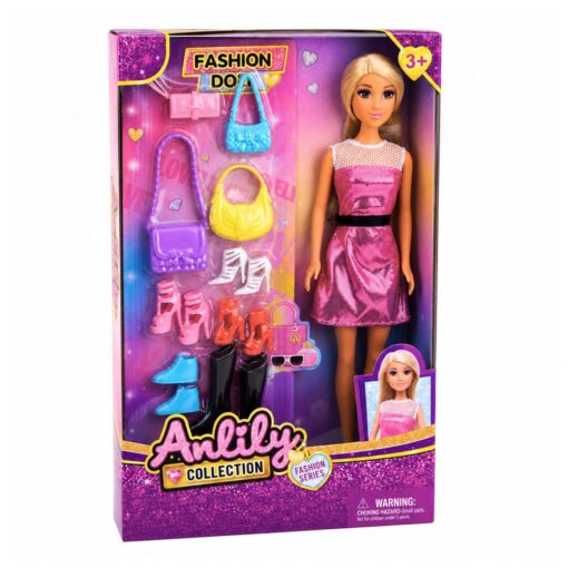 Anlily Fashion Style 30 cm – lėlė su rankinėmis ir bateliais