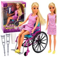 Anlily lėlė su vežimėliu