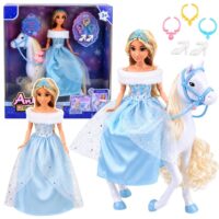 Anlily princesė su arkliu ir aksesuarais