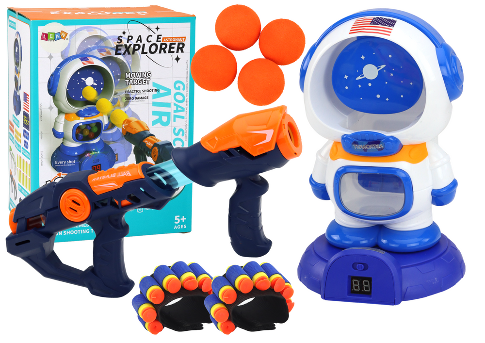 Arkadinis žaidimas „Astronaut Shooting“ – 2 šautuvai Arkadinis žaidimas „Astronaut Shooting“ – 2 šautuvai