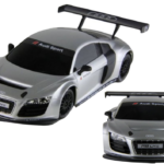 Audi R8 LMS 1:24 sidabrinis R/C automobilis