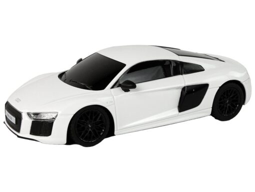 Audi R8 Rastar 1:24 baltas R/C automobilis