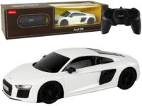 Audi R8 Rastar 1:24 baltas R/C automobilis