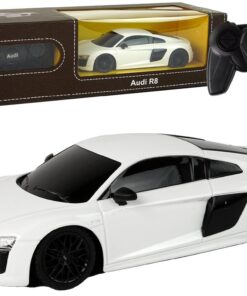 Audi R8 Rastar 1:24 baltas R/C automobilis