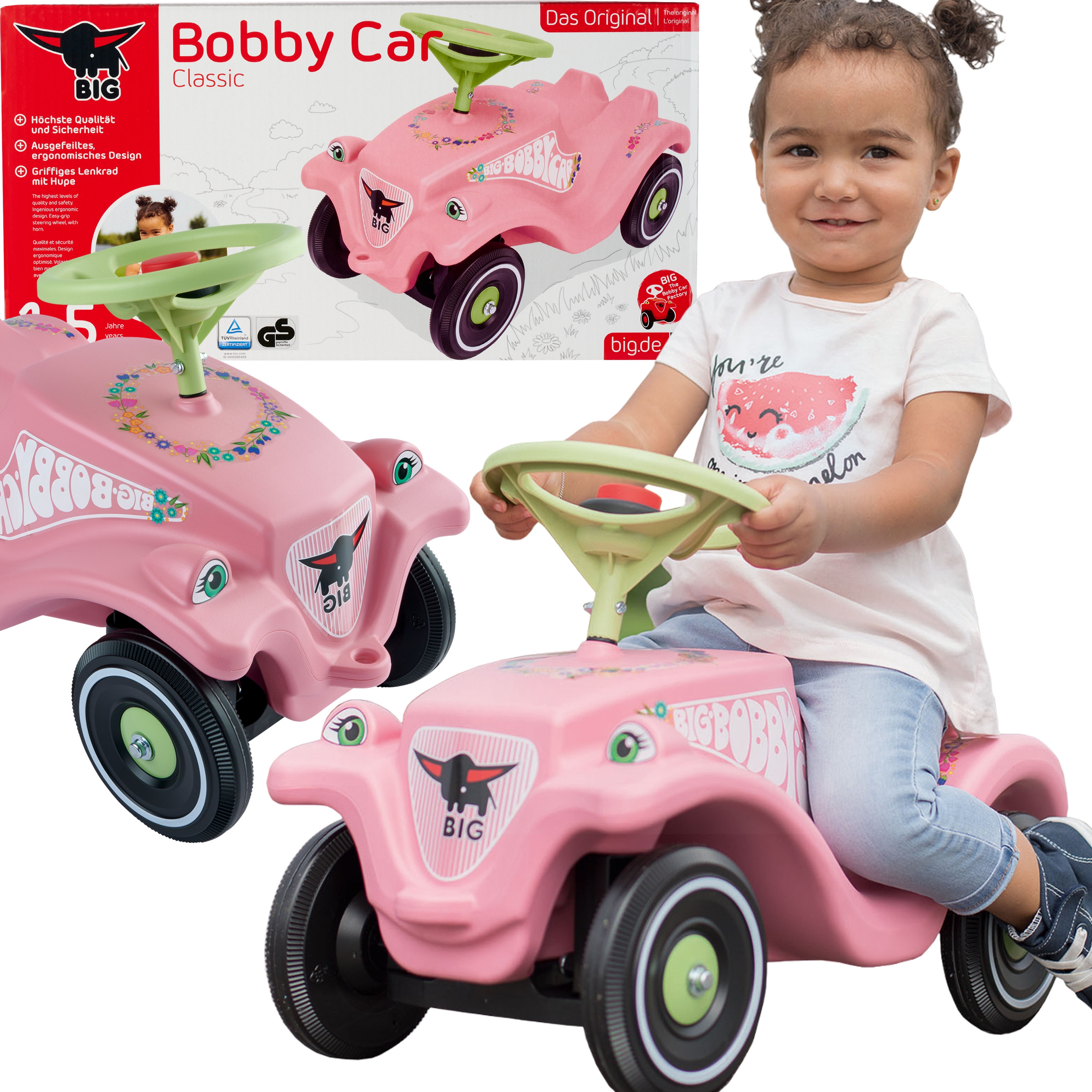 BIG Bobby Car Classic Flower – stabilus