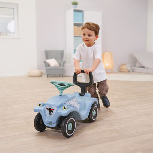 BIG Bobby Car Classic šviesiai mėlyna važiuoklė su stumduku