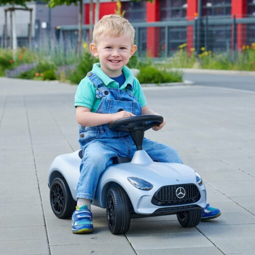 BIG Bobby Car Mercedes AMG GT – premium klasės važiuoklė mažiesiems vairuotojams
