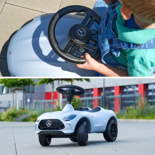 BIG Bobby Car Mercedes AMG GT – premium klasės važiuoklė mažiesiems vairuotojams