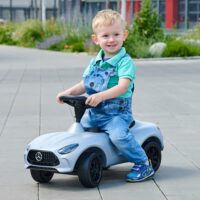 BIG Bobby Car Mercedes AMG GT – premium klasės važiuoklė mažiesiems vairuotojams