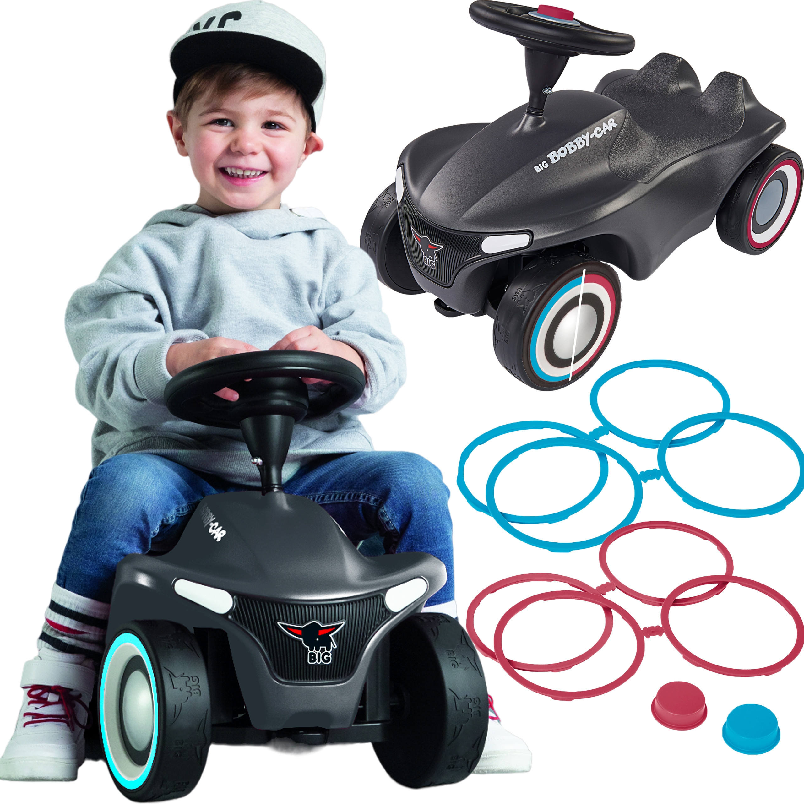 BIG Bobby Car Neo – ergonomiškas
