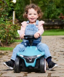 BIG Bobby Car Neo – lazūro spalvos premium važiuoklė