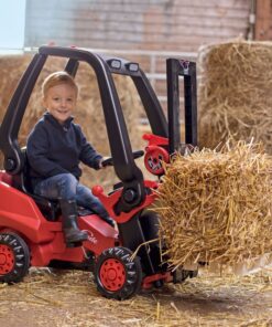 BIG Linde Forklift vaikiškas krautuvas su palete