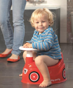BIG New Bobby Car raudonas naktipuodis–automobilis