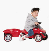 BIG raudona priekaba Bobby Car