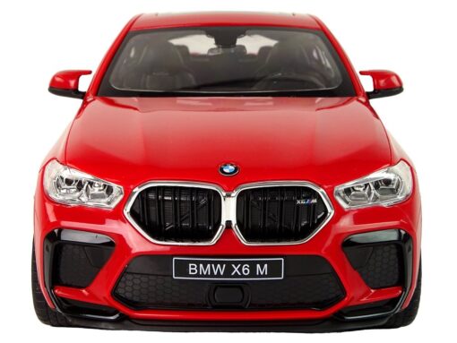 BMW X6 M Rastar 1:14 raudonas R/C automobilis