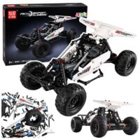 Bekelės RC automobilio konstruktorius iš 409 detalių