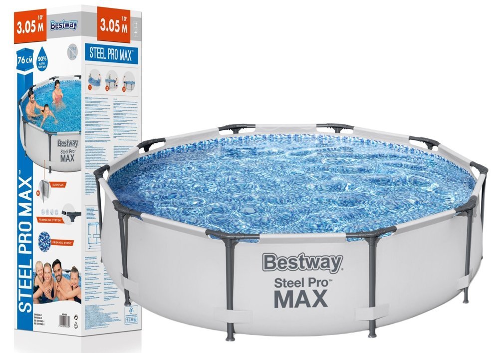 Bestway Frame Pool 305 × 76 cm – tvirtas karkasinis baseinas