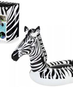 Bestway LED Zebra pripučiamas čiužinys 254 × 142 cm