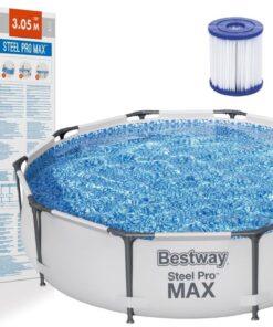 Bestway baseinas 305 × 76 cm – su pompa ir filtru