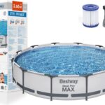 Bestway baseinas 366 × 76 cm – su pompa ir filtru