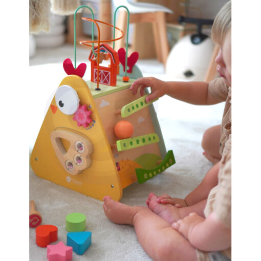 Classic World Montessori edukacinis kubas 10in1