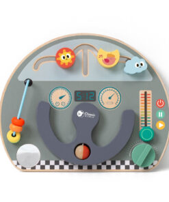Classic World medinė kelioninė manipuliacinė lenta 6in1