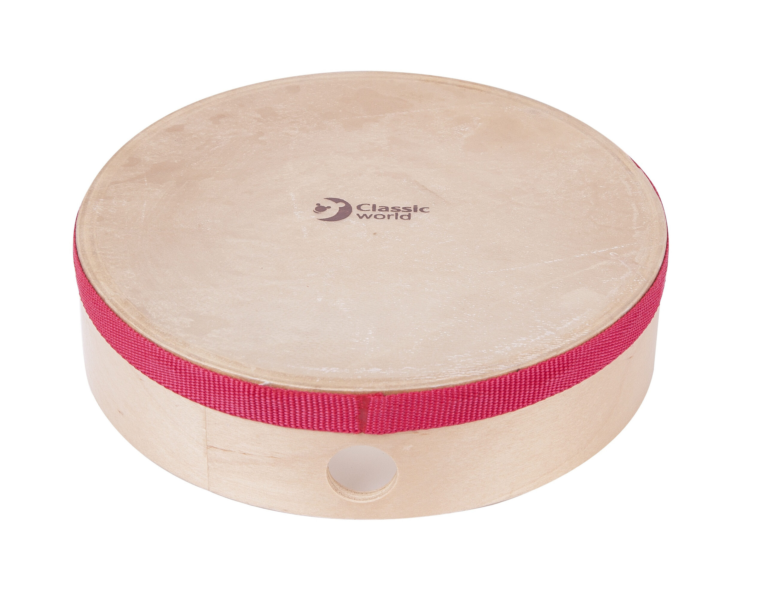 Classic World medinis būgnelis su natūralia membrana 20 cm