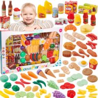 Delicious Play Set – 120 dalių maisto rinkinys vaikams