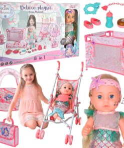 Deluxe Playset „Vandenyno Undinėlė“ 18in1 – magiškas žaidimų pasaulis
