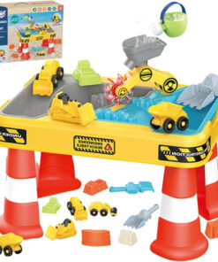 Didelis vandens ir smėlio stalas – Construction Theme