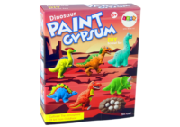 Dinozaurų gipso liejimo ir dažymo rinkinys