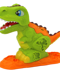 Dinozaurų plastilino rinkinys – 6 spalvos