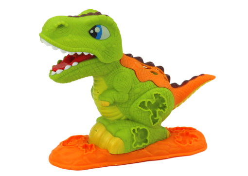 Dinozaurų plastilino rinkinys – 6 spalvos