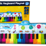 Edukacinis šokio kilimėlis „Rainbow Piano“